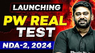 Launching PW REAL Test For NDA2 2024 Aspirants 🔥 [upl. by Dollie502]