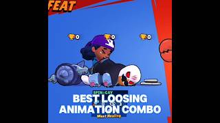 Best loosing animation combo shortsbrawl brawlstars updatenewbrawlerjujumemesbrawltalkshade [upl. by Enrobialc]