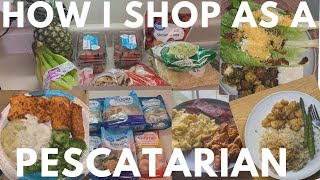 PESCATARIAN Grocery HaulMeal Prep  Pescatarian Diet  low calorie recipes [upl. by Elleirb693]