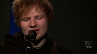 Ed Sheeran Performs Lego House at the WSJ Cafe [upl. by Idola943]