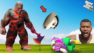 Lava God Son and Franklin Kill Shinchan in Two Parts in GTA 5 [upl. by Nuahsyd]