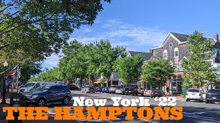 See THE HAMPTONS New York 2022  Southampton Bridgehampton Easthampton Amagansett Sag Harbor [upl. by Salocin]