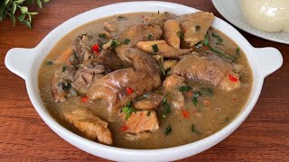 HOW TO MAKE OFE NSALA  WHITE SOUP [upl. by Ayaet221]