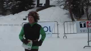 CRAZY SNOW RUN AROSA  Winter Sport and Winter Adventures in Switzerland HD [upl. by Christabel]