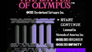 Battle of Olympus The NES Music  Mountains of Phthia [upl. by Lotti403]