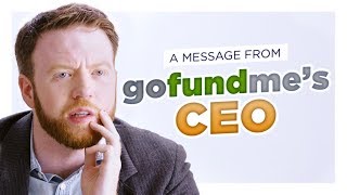 GoFundMe CEO We Could Use A Few Fun Ones [upl. by Lepley799]