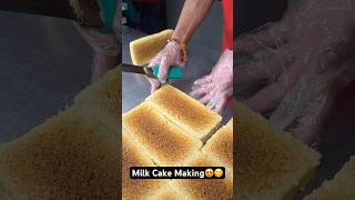 Milk Cake Making😍😋 Indian Street Food [upl. by Littlejohn]