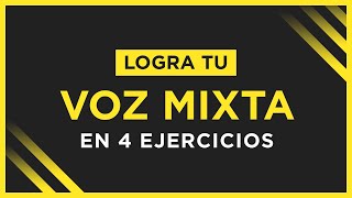 Cómo cantar con VOZ MIXTA · 4 Fases REVELADAS [upl. by Airyk506]