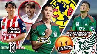 JJ Macías RECIBE LA PEOR NOTICIA😢 Arteaga RESPONDE al Ame✅ Chucky Lozano FURIOSO con la Selección😡 [upl. by Minna]