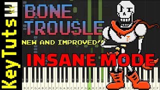 NEW AND IMPROVED  Learn to Play Bonetrousle from Undertale  Insane Mode [upl. by Gnouhc]