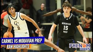 Highlights Eli Ellis goes for 34pts for Moravian Prep while 24 Kameron Taylor puts on a show [upl. by Caldera187]