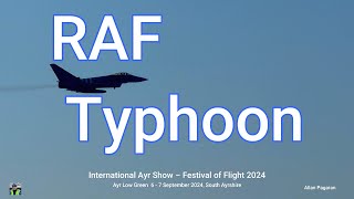 The International Ayr Show Festival of Flight 2024 [upl. by Thurmann57]