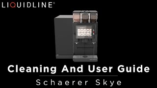 How to Clean a Schaerer Skye Coffee Machine  User Guide [upl. by Sualohcin668]