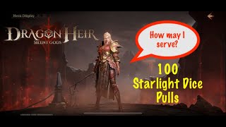 100 Starlight Dice Pulls  Dragonheir Silent Gods [upl. by Oniskey]