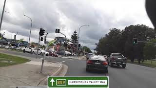 Thornleigh to Kurrajong Heights NSW Drive via Annangrove Rd A2 and B59 [upl. by Ecilahs]