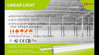 SEEKING NEWEST HLS SERIES Linear Light  Professional Supplier [upl. by Naitsabas]