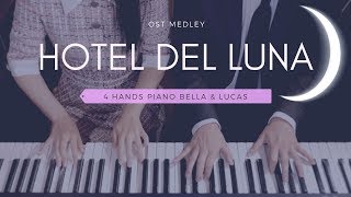 🎵Hotel Del Luna OST Medley 호텔 델루나 OST 메들리  4hands piano [upl. by Lenahs889]