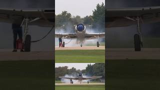 Hawker Tempest MkII starting its engine prior to its first flight since restoration [upl. by Worthington442]