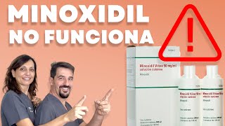 🟡 ¿Por qué MINOXIDIL NO me FUNCIONA Descubre las causas y las soluciones [upl. by Leirad644]