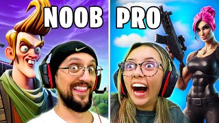 Fortnite OG Noob vs Pro Duos w FGTeeV Duddz amp Lex [upl. by Aymer]