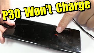 How to fix Huawei P30 wont charge  Motherboard Repair [upl. by Ardnikat108]