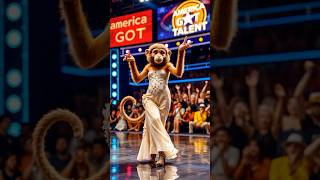 A woman performance AGT 41 americagottalent magic shorts [upl. by Anirehs]