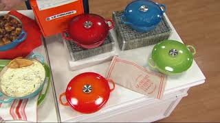 Le Creuset Heritage 275 qt Cast Iron Chefs Oven on QVC [upl. by Undine]