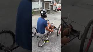 MONTANDO UM KART COM MOTOR DE MOTORIZADA EP4 🚀💙 kartik montadinha motorizada [upl. by Sarilda]