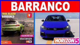 Forza Horizon 5 BARRANCO Trailblazer  Car Restriction Volkswagen B700 [upl. by Egni168]