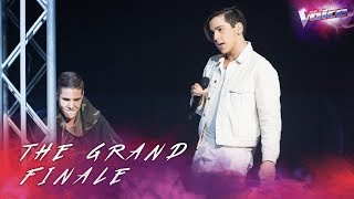 Grand Finale Aydan Calafiore sings Runaway Baby  The Voice Australia 2018 [upl. by Hamfurd]