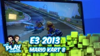 Gronkh und Sarazar auf der E3 2013 Lets Play Mario Kart 8 [upl. by Serica568]