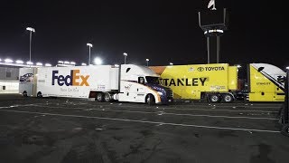 Larson Marks Racing Shop amp Hauler Tour [upl. by Elocyn]