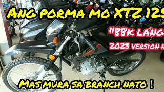 New Xtz125 2023🔥Mas pinatipid at pinaporma！Price and specs！ [upl. by Southard]