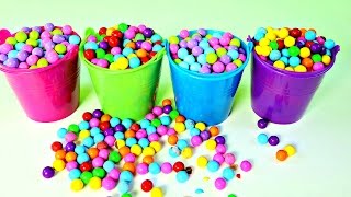 4 Cubetitas Sorpresa Con Bolas de Colores TOYS BUCKETSMundo de Juguetes [upl. by Amuh]