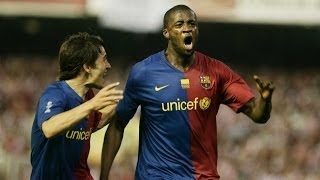 Touré Yayas goals for FC Barcelona [upl. by Isleen898]