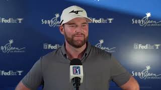 Grayson Murray Saturday Flash Interview 2024 Sony Open In Hawaii © PGA Tour [upl. by Llertnod]