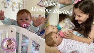 Reborn Morning Routine with a Toddler and Newborn Twins [upl. by Gensler]