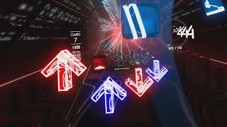 Try this Beat Saber level on for size mister [upl. by Lebisor]