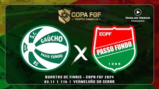 S C Gaúcho x Esporte Clube Passo Fundo [upl. by Noside]