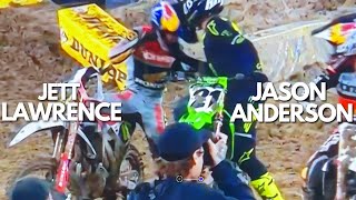 JETT LAWRENCE AND JASON ANDERSON FIGHT [upl. by Barayon]