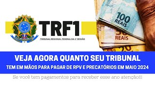 RPV e Atrasados do INSS Veja quanto o TRF1 Tem em Mãos para pagar a partir dessa semana [upl. by Enneyehc]