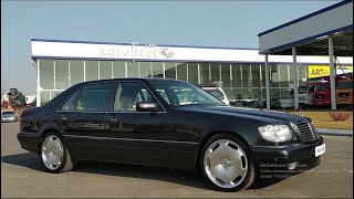 Rarest 1995 MercedesBenz W140 S500 CARAT Where did 1 billion goIs it better than W220 W221 W222 [upl. by Assetan]