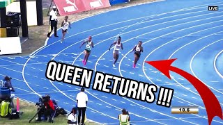 ShellyAnn FraserPryce is back  Womens 200m Round 1  Jamaica National Championships 2023 [upl. by Karissa]