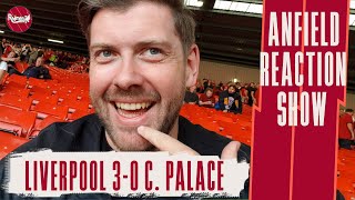 SALAH IS SUPREME  LIVERPOOL 30 CRYSTAL PALACE  ANFIELD REACTION [upl. by Atiras900]