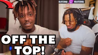 WHY JUICE WRLD SNAP LIKE THIS  Cheese and Dope Freestyle REACTION [upl. by Nylekcaj382]