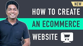 How to Make an ECommerce Website 2024 Online Shopping Store [upl. by Akinimod]