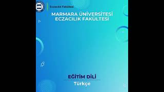 Marmara Üniversitesi Eczacılık Fakültesi Tanıtım [upl. by Mitchael]