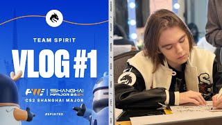 TEAM SPIRIT SHANGHAI MAJOR RMR 2024 VLOG 1 [upl. by Lered212]