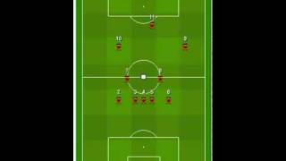 Sokker Manager  Tactic 541  532 online soccer manager game [upl. by Wade]