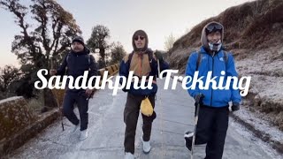 Sandakphu Trekking  Mini Vlog sandakphu minivlog [upl. by Adran]